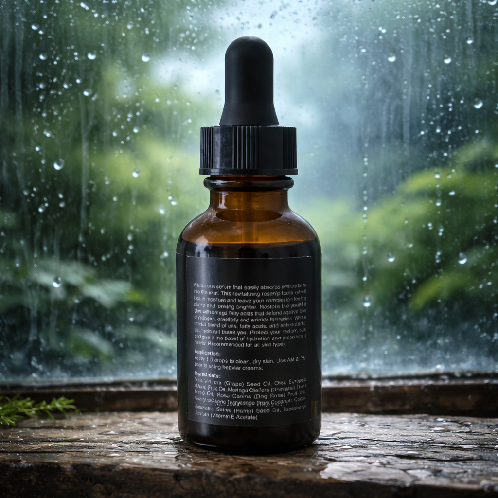 Glowynskin Rose Gold Facial Oil – Radiance Boosting Skin Oil – Face Serum