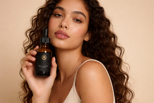 Glowynskin Rose Gold Facial Oil – Radiance Boosting Skin Oil – Face Serum