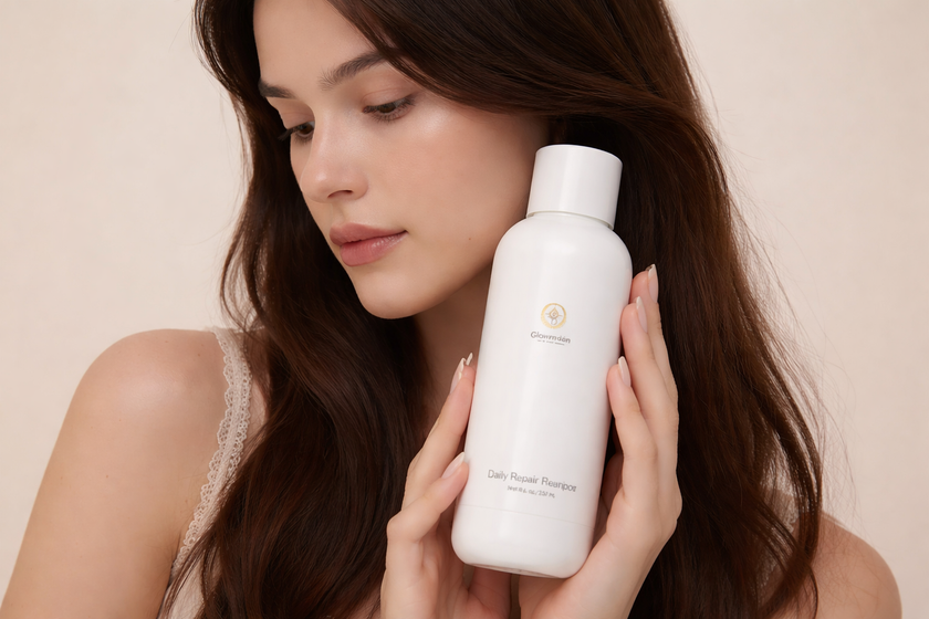 Glowynskin Daily Nourishing Shampoo – Body & Hair Care