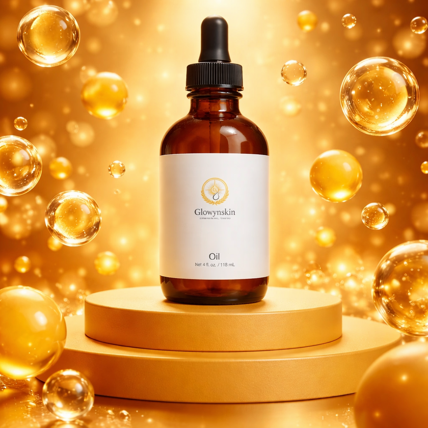 Glowynskin Botanical Hair Oil – Shine & Smooth Finish