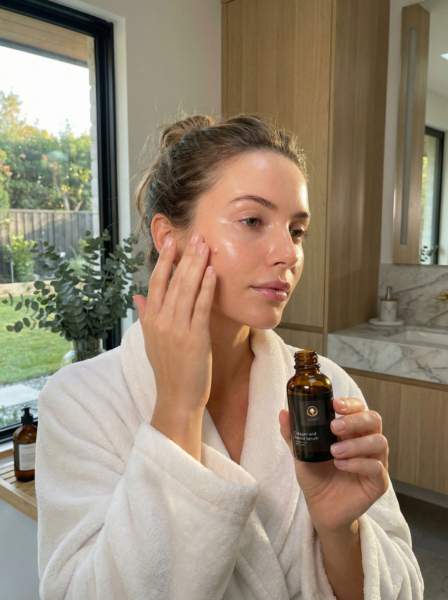 Glowynskin Retinol + Collagen Facial Serum – Skin Smoothing Formula – Face Serum